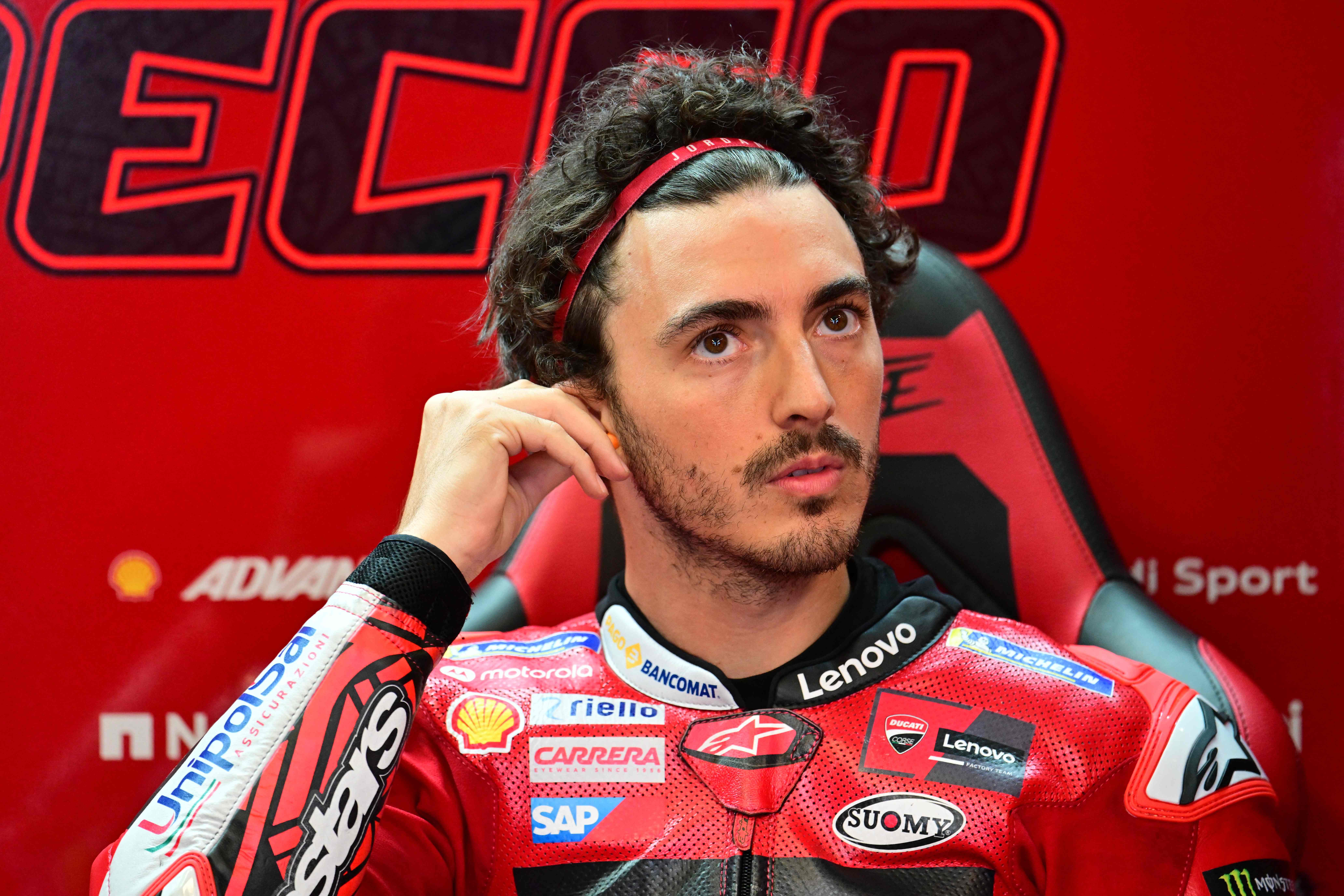 Pembalap tim Ducati Lenovo Francesco Bagnaia