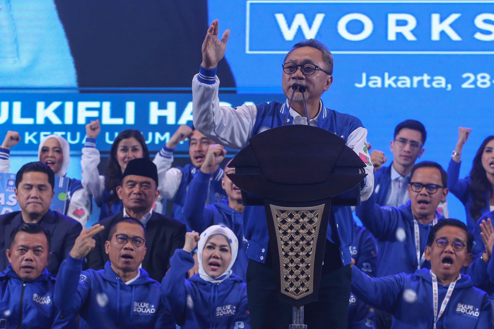 Ketua Umum PAN Zulkifli Hasan berterima kasih kepada seluruh pihak yang berjasa dalam melahirkan dan mengantarkan PAN menjadi maju.
