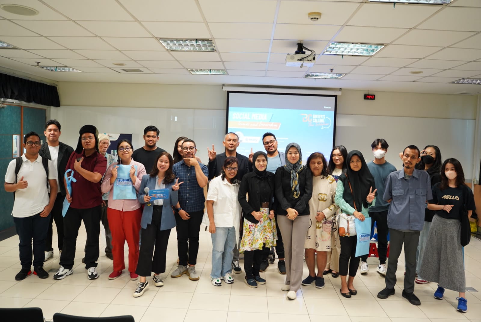 Binus International Bangun Kepekaan Tren dan Inovasi Media Sosial