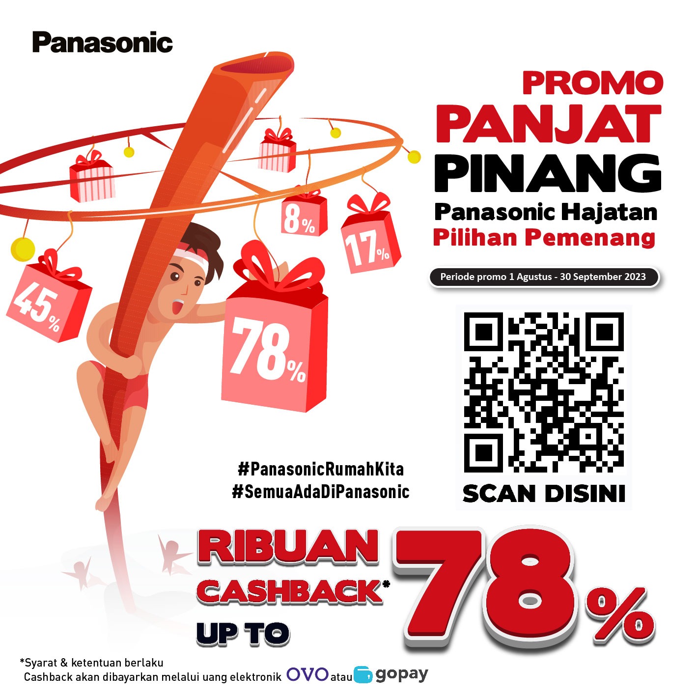Promo Panjat Pinang Panasonic