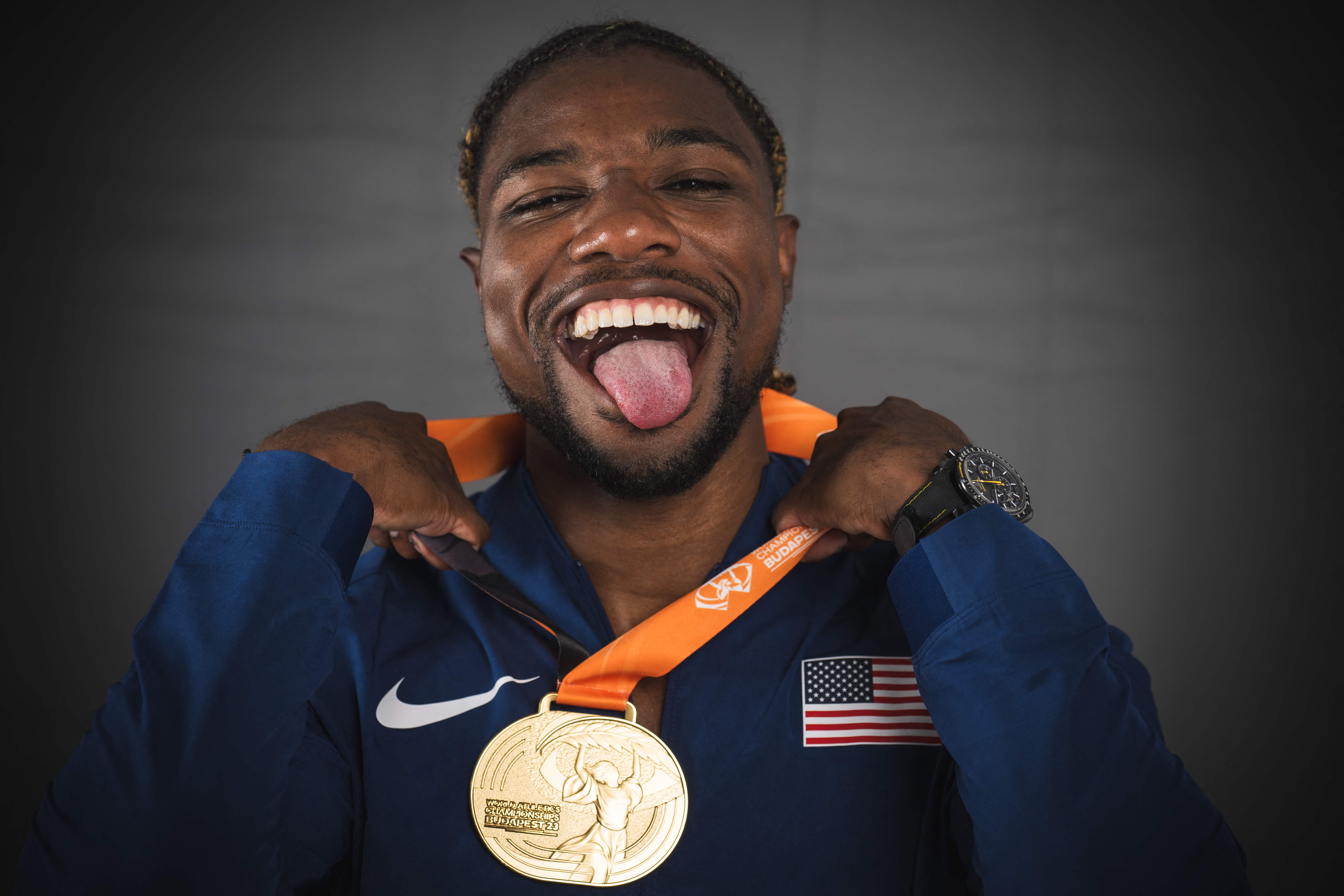 Pelari Amerika Serikat Noah Lyles