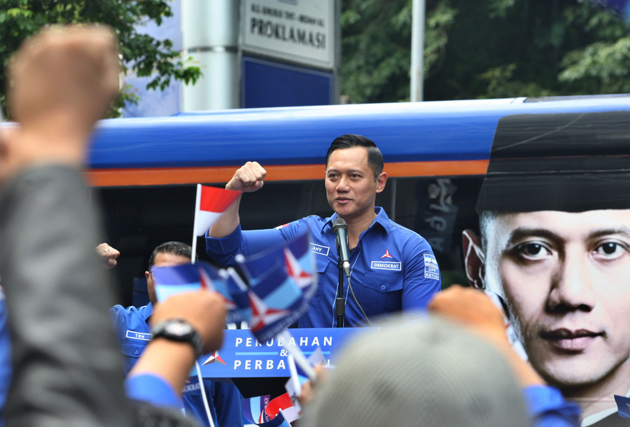 Ketum Partai Demokrat Agus Harimurti Yudhoyono (AHY).