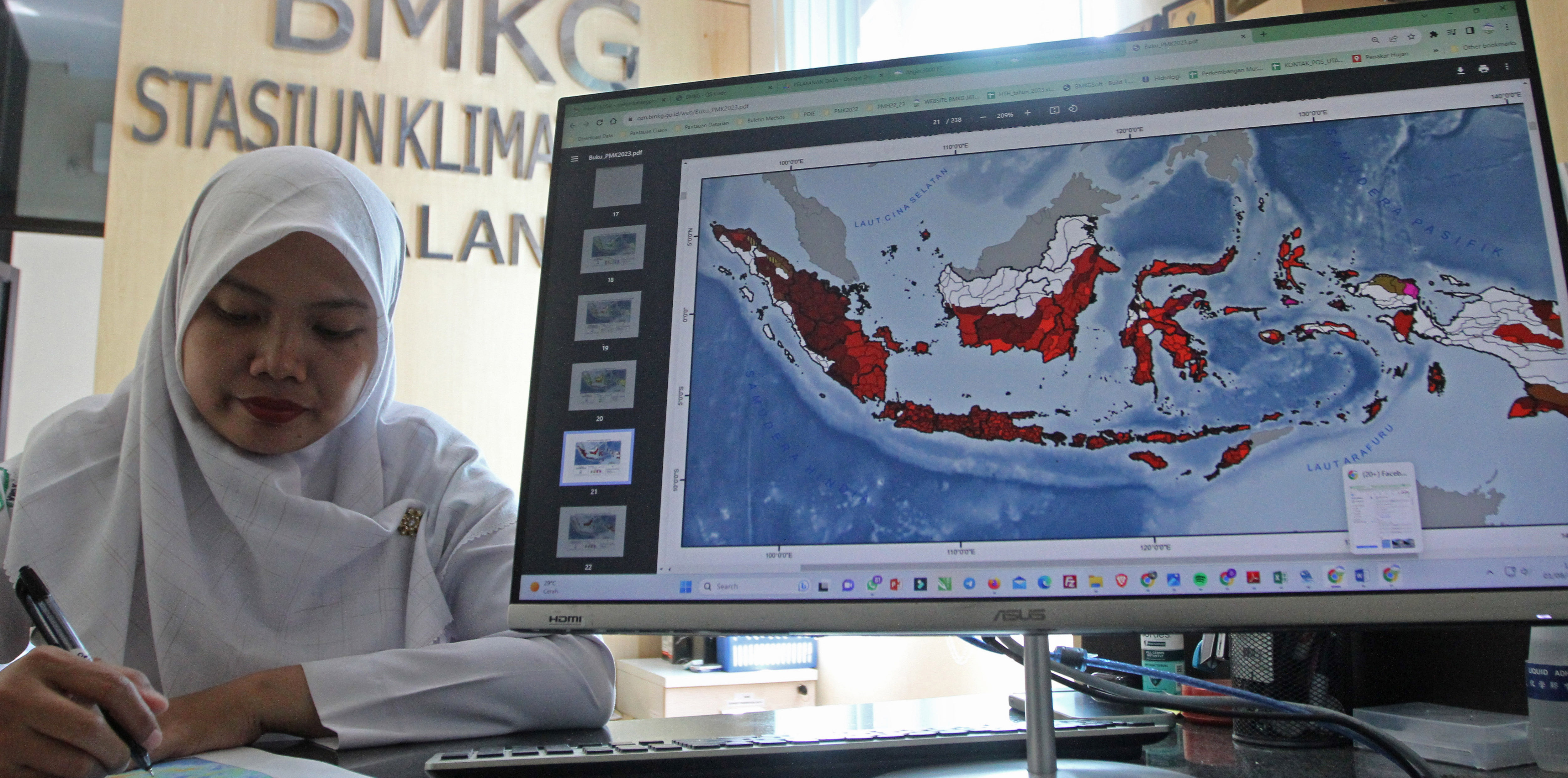 Masih Ada Hujan di Semarang, Tapi Kekeringan Meluas  