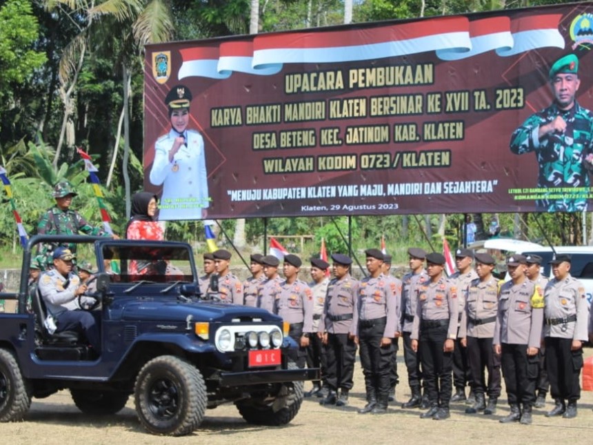 Bupati Klaten Membuka KBMKB XVII/2023 di Desa Beteng