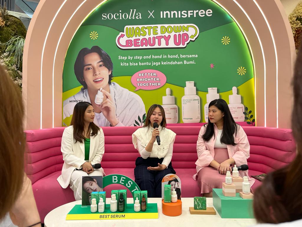 Sociolla gandeng Innisfree lanjutkan program waste down beauty up