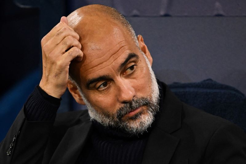 Pelatih Manchester City Pep Guardiola
