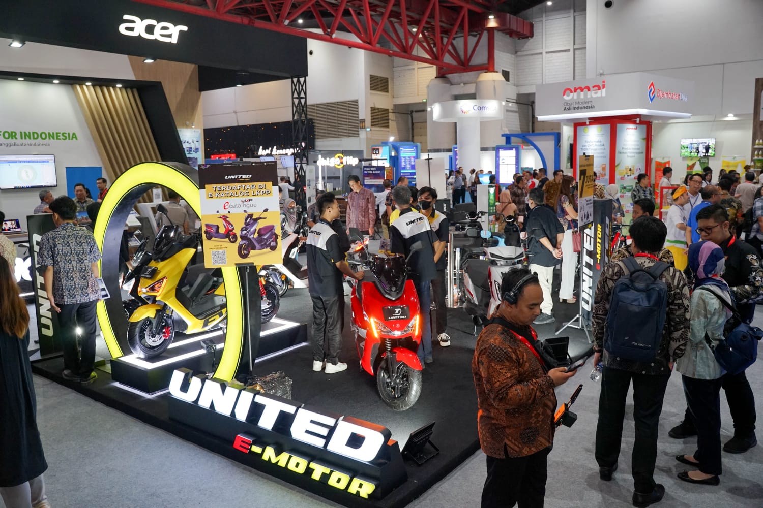 United E-Motor akan meramaikan Gaikindo Indonesia International Auto Show (GIIAS) Surabaya 2023 pada 20-24 September 2023.
