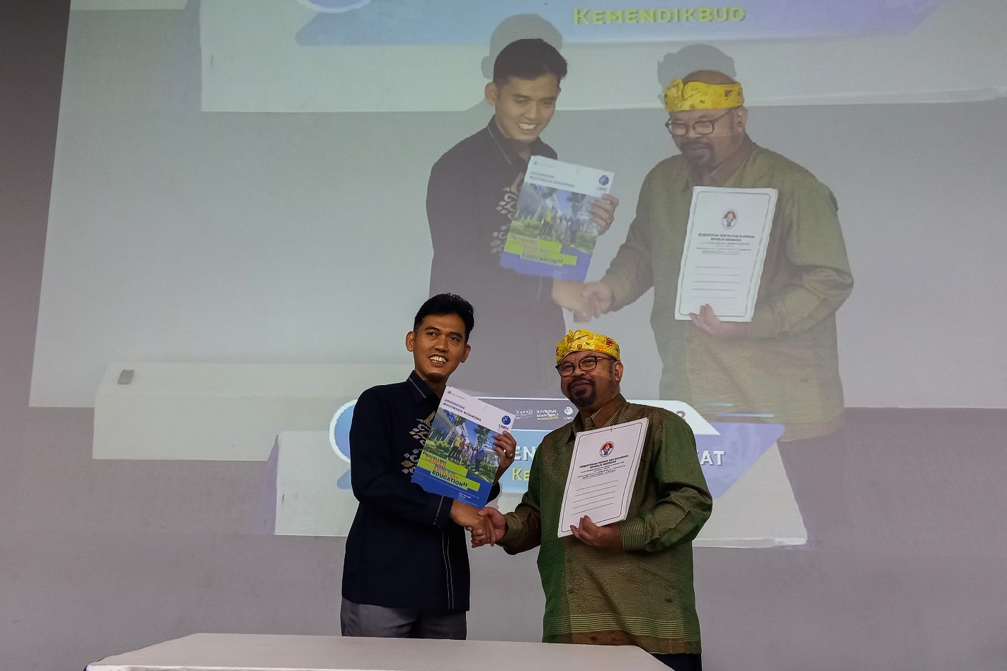 Peresmian Program WMK UMN bersama Deputi Bidang Pengembangan Pemuda Kemenpora dan Rektor Universitas Multimedia Nusantara
