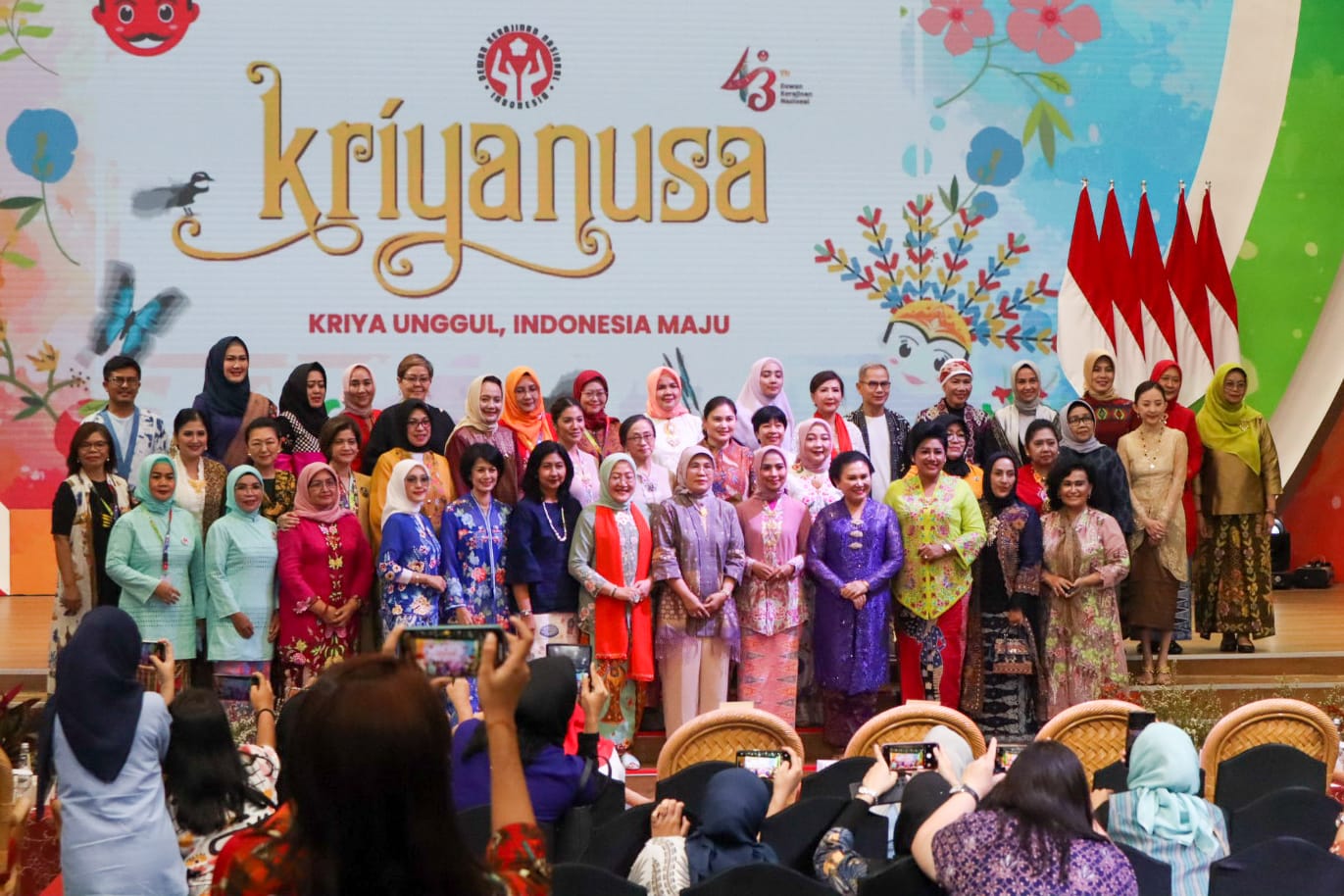 Suasana penutupan pameran Kriyanusa 2023, Minggu (17/9)