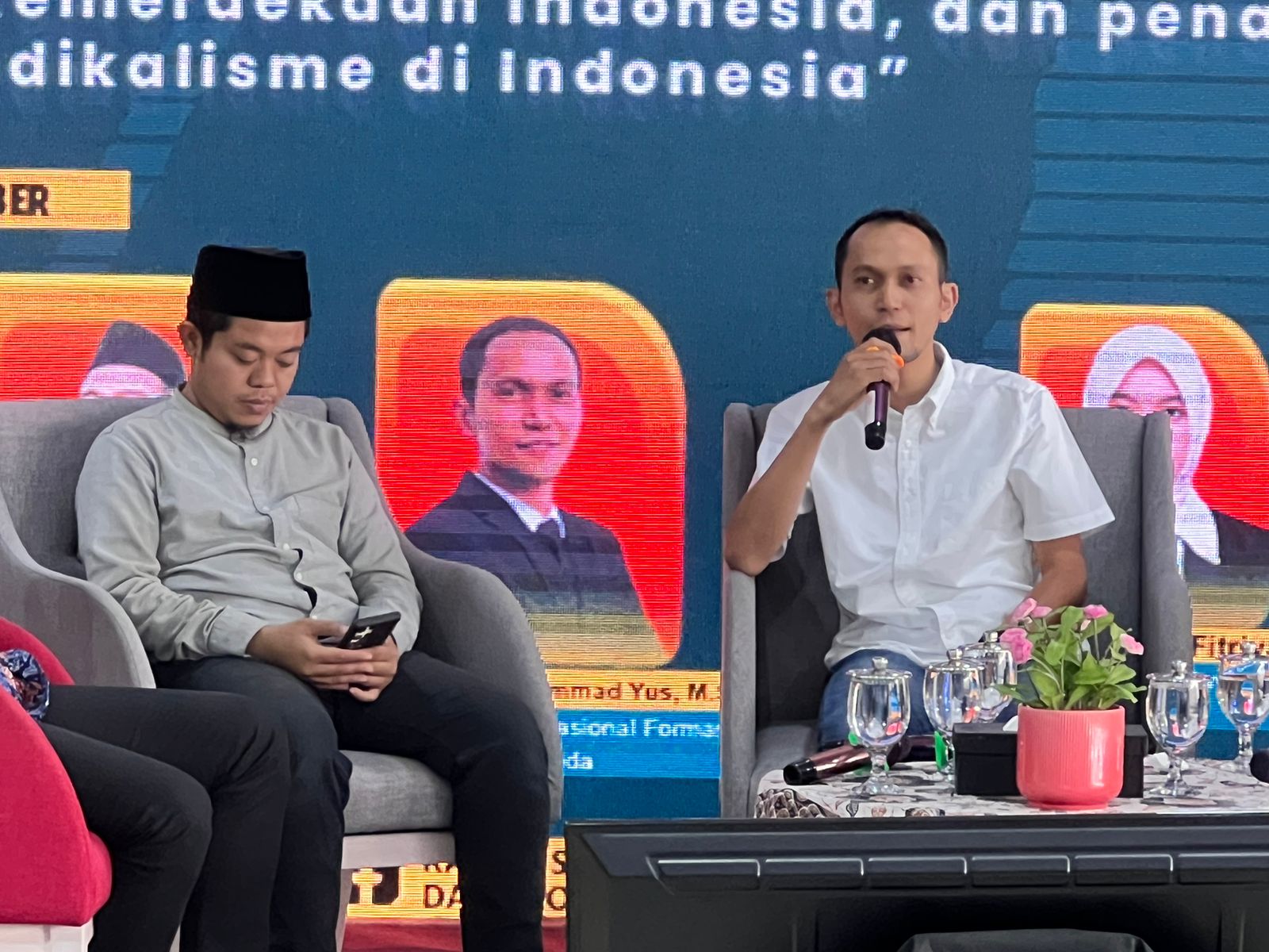 Diskusi publik dengan tajuk Refleksi 78 Tahun Kemerdekaan Indonesia, dan Penangkalan Radikalisme di Indonesia.