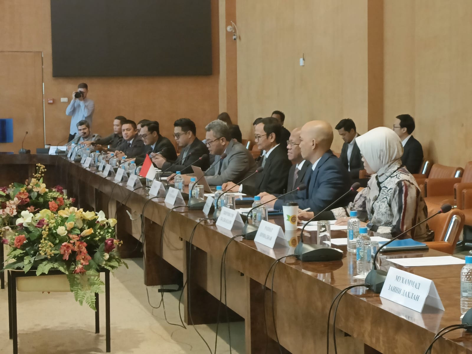 Plt Dirjen Diktiristek Nizam (empat kanan) dan rombongan melakukan kunjungan ke Rusia.