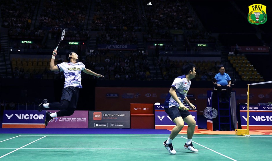 Ganda putra Hendra Setiawan/Mohammad Ahsan