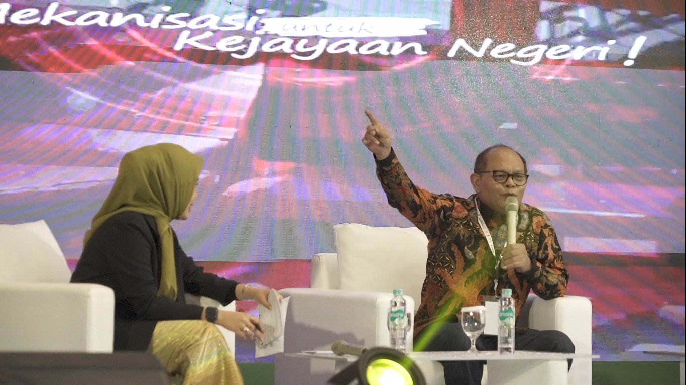 Direktur PASPI Tungkot Sipayung menjadi pembicara pada Perkebunan Indonesia Expo (BUNEX) 2023 di ICE BSD City, Tangerang, Banten.