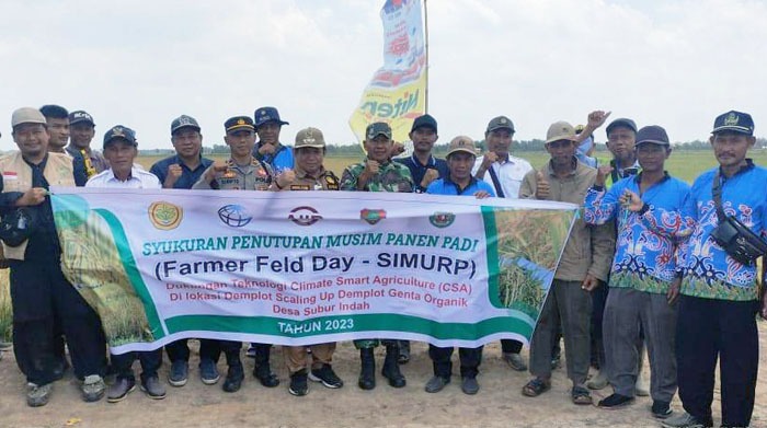 Petani Katingan sukacita terapkan teknologi Climate Smart Agriculture.