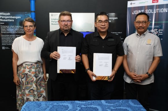 Otorita Ibu Kota Nusantara (IKN) meneken nota kesepahaman (MoU) dengan Smart City Innovation Cluster (SCIC).