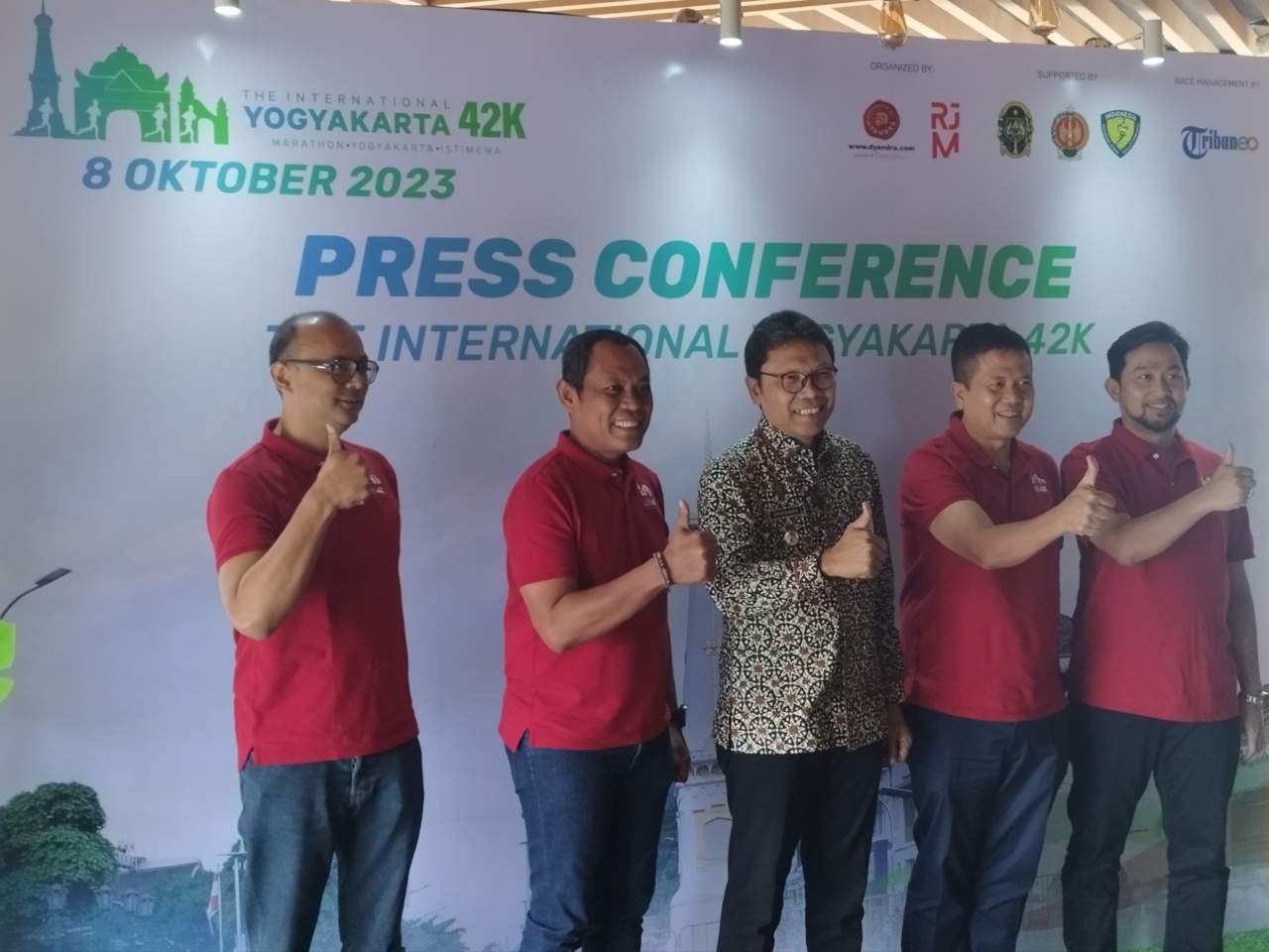 Panitia Marathon Internasional Yogyakarta Kenalkan Sumbu Filosofi Yogyakarta