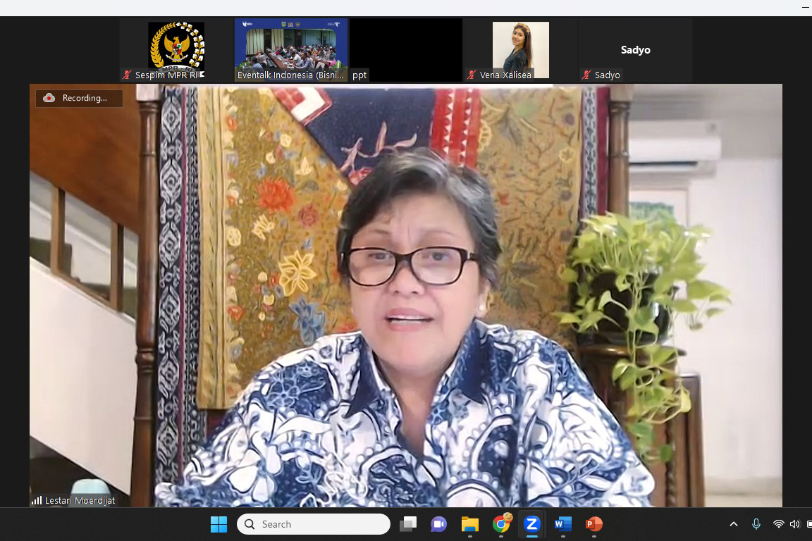  Wakil Ketua MPR Lestari Moerdijat.