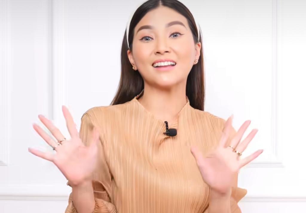 Sarwendah saat memandu kampanye puncak Shopee Live 9.9