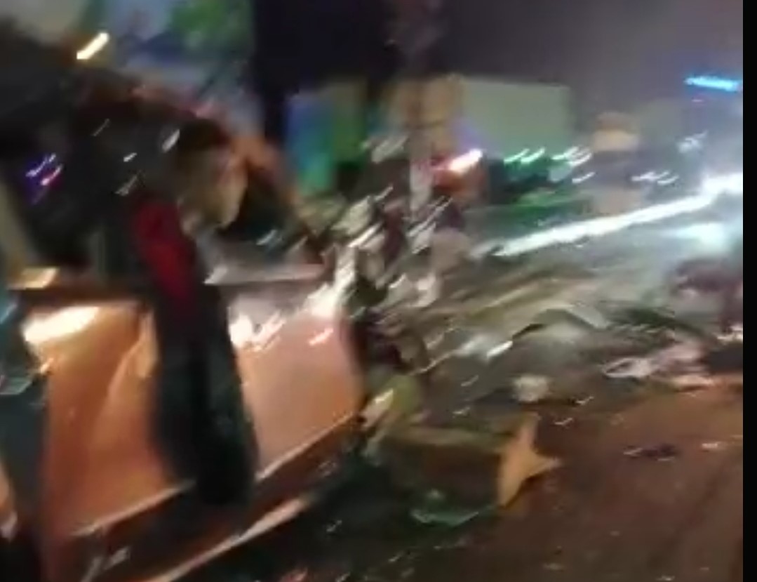 Dampak kecelakaan beruntun di Exit tol Bawen, kabupaten Semarang