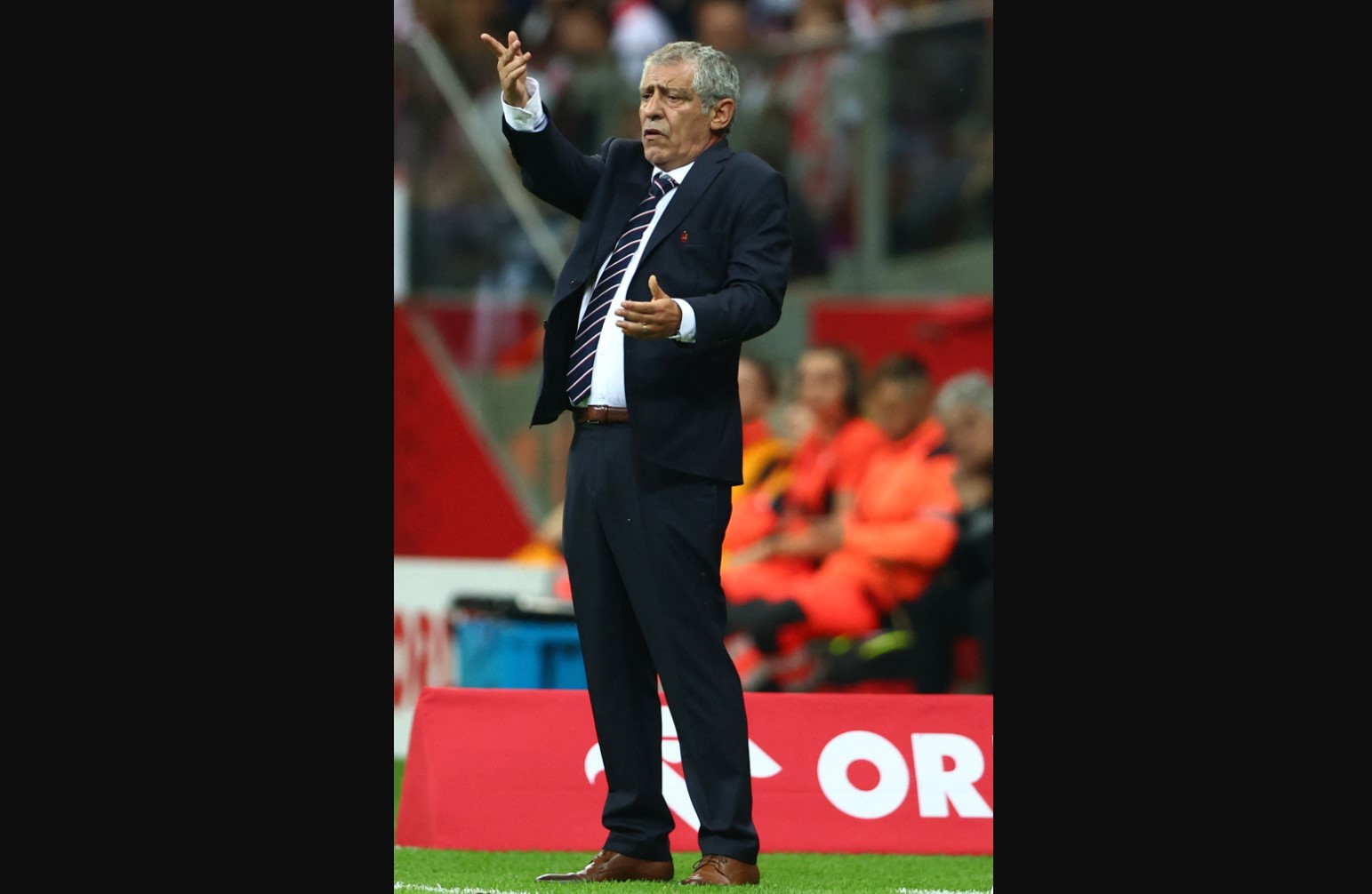 Pelatih timnas Polandia Fernando Santos