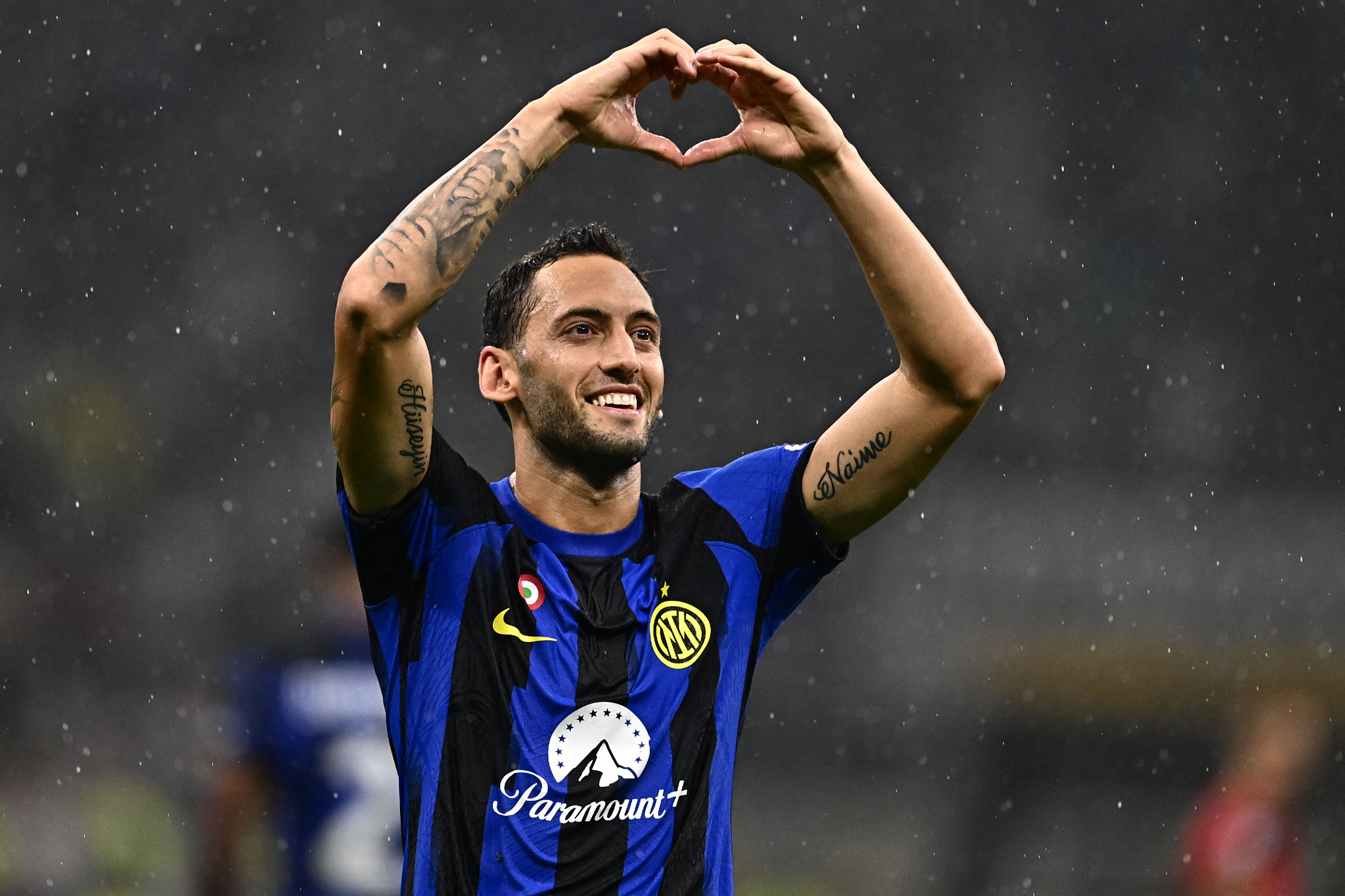 Gelandang Inter Milan Hakan Calhanoglu