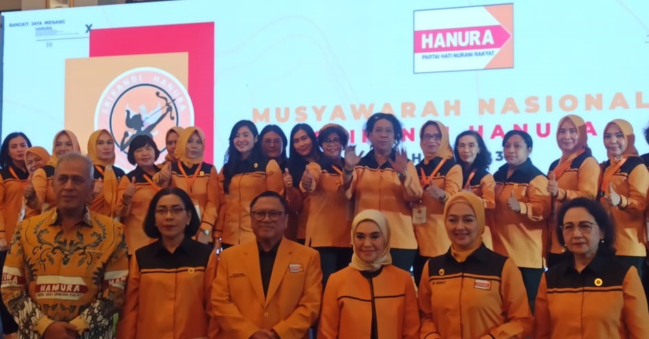 Pengukuhan kepengurusan DPP Srikandi Hanura dan Laskar Muda Hanura