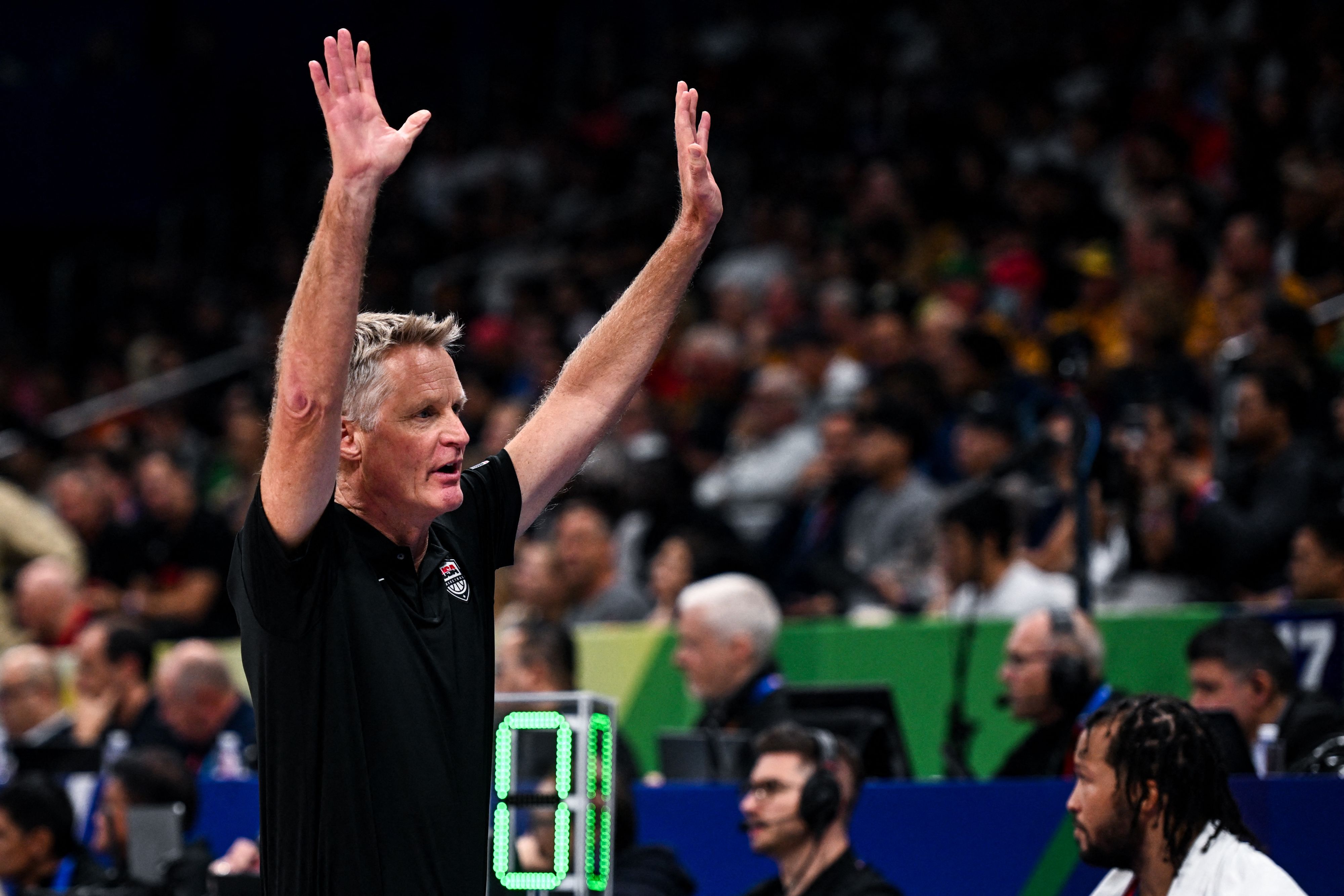 Pelatih timnas AS Steve Kerr