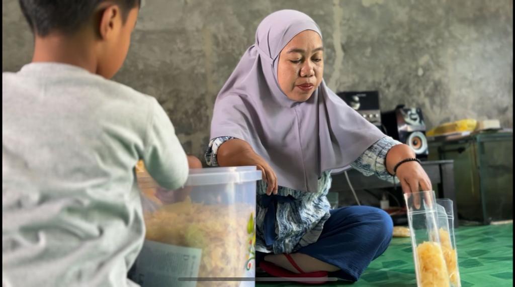 Nasabah disabilitas binaan PNM mekaar di Bandung