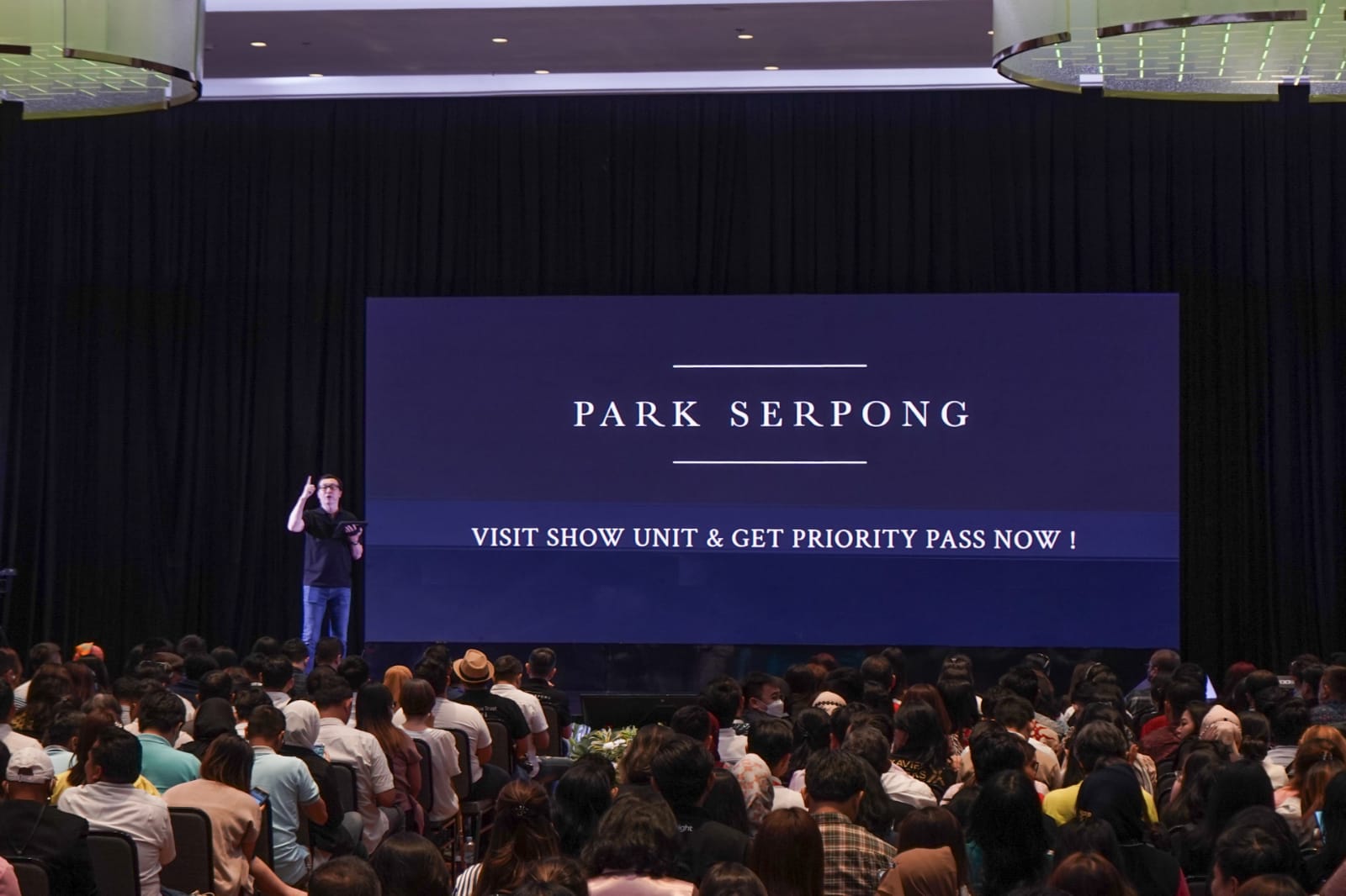 Grand Product Knowledge PARK SERPONG yang digelar di Episode Hotel, Gading Serpong, Kamis (14/9), dihadiri lebih dari 1.500 agen properti.