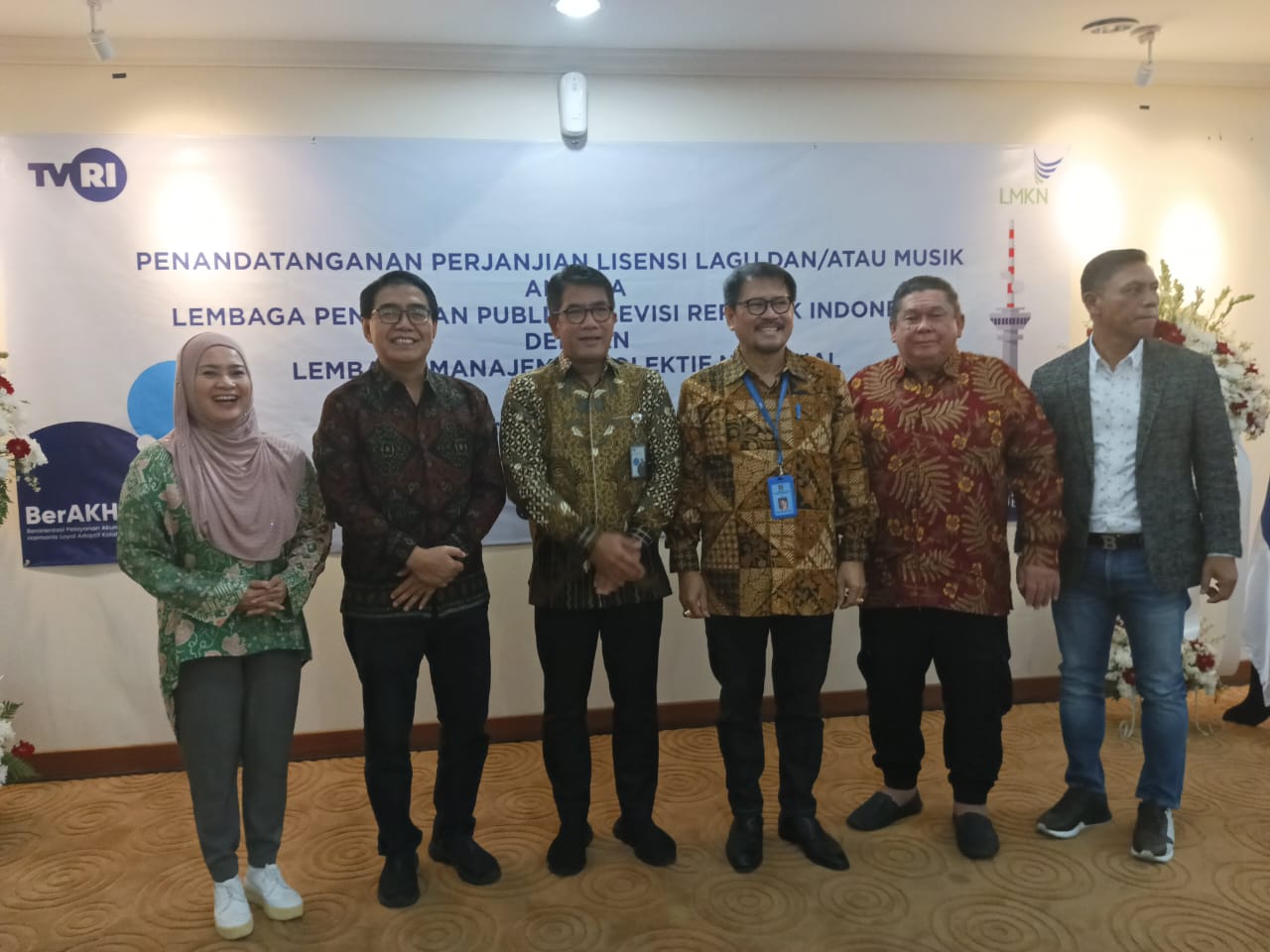 Lembaga Manajemen Kolektif Nasional (LMKN) mengapresiasi TVRI yang berkomitmen membayar royalti bagi pelaku musik sesuai tarif menteri.