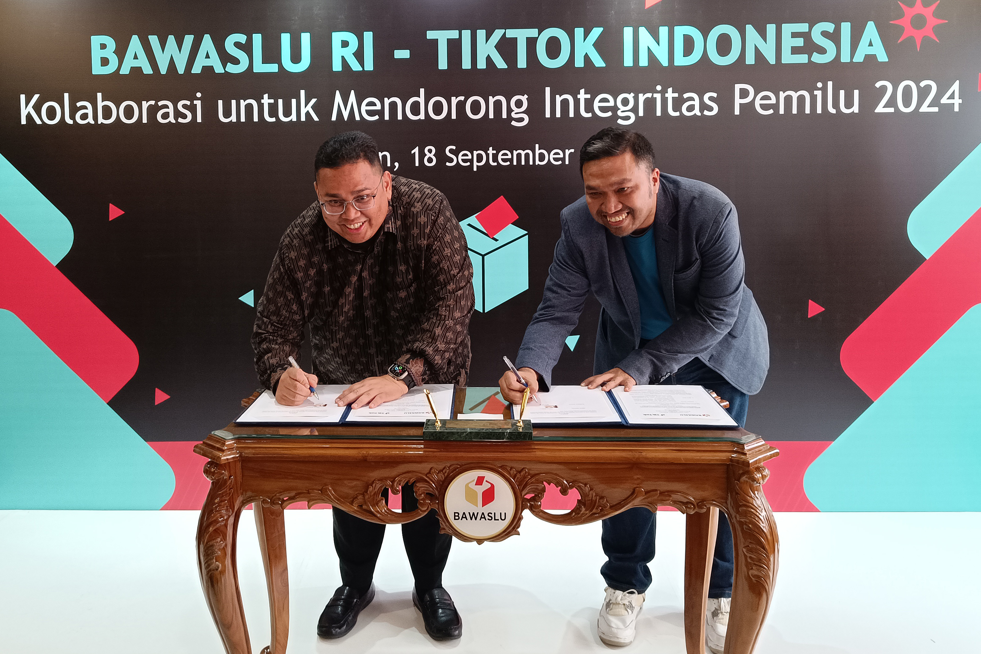 Kerja sama Bawaslu dan TikTok untuk Pemilu 2024