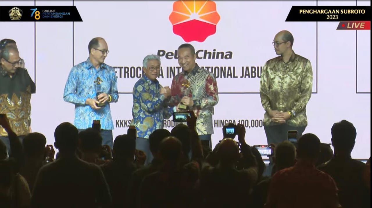 Penghargaan Subroto 2023 bagi PetroChina Jabung