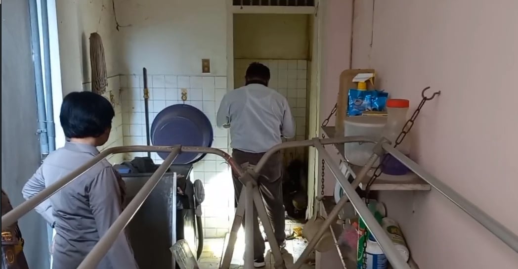 Lokasi tenpat ditemukannya mayat ibu dan anak di Cinere, Depok.