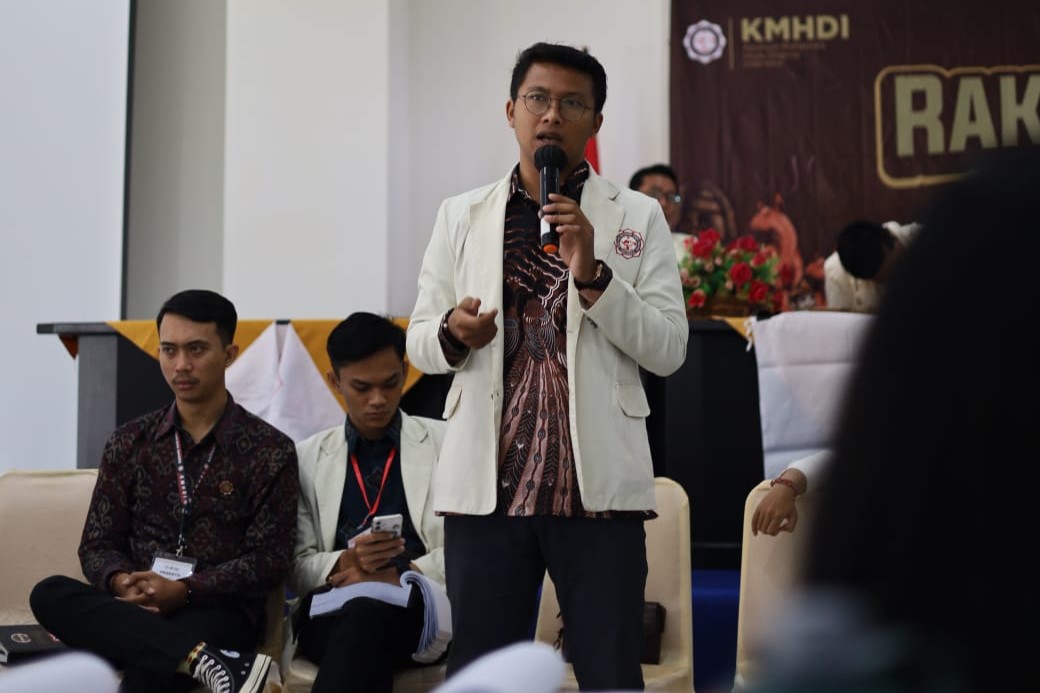 Ketua Umum Pimpinan Pusat (PP) KMHDI I Wayan Darmawan