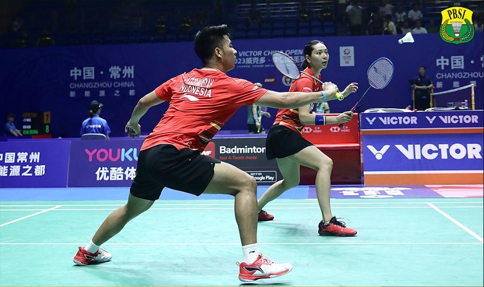 Ganca campuran Dejan Ferdinansyah/Gloria Emanuelle Widjaja