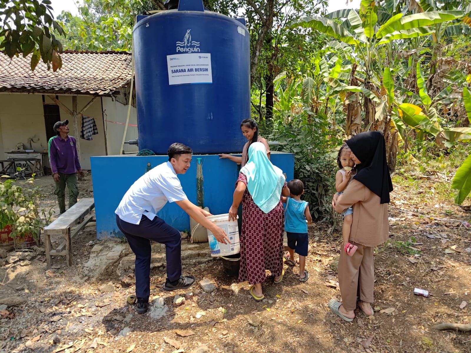 Masyarakat Terbantu dengan Water Treatment Plant saat Kemarau