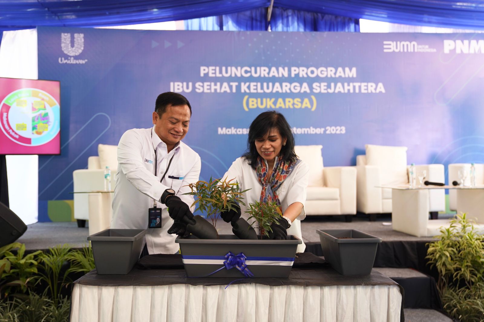 PNm dan Unilever Indonesia luncurkan program Bu Karsa 2023