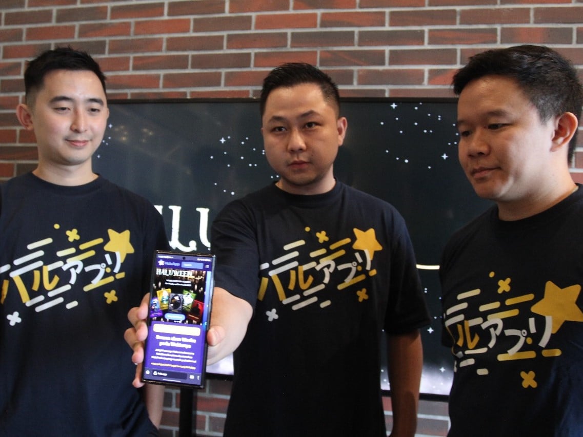 Founder HaluApp yaitu Andree Wijaya, Marcell Tee, dan Yoshi Gondokusumo.