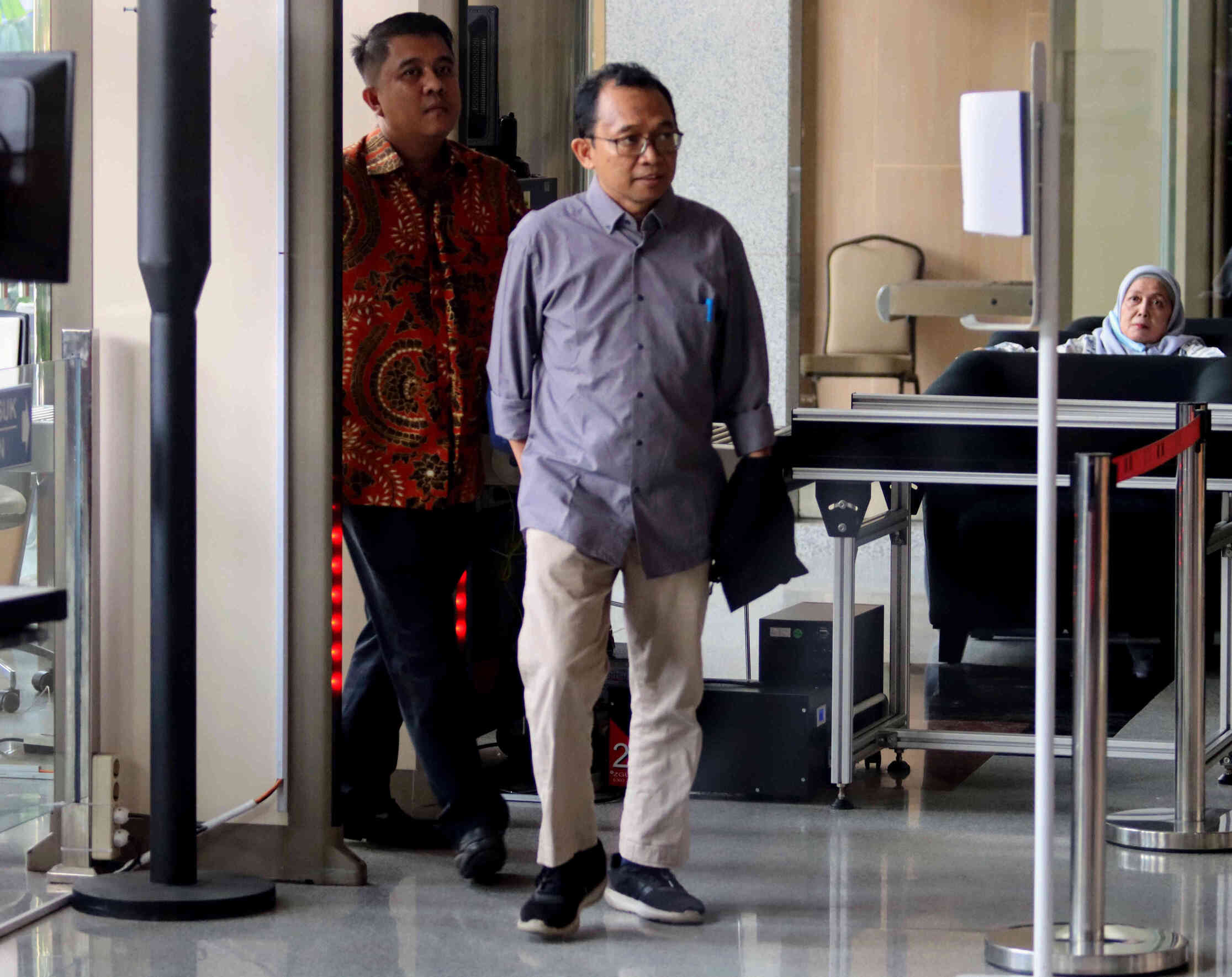 Tersangka dugaan kasus korupsi bansos beras Kemensos, Muhammad Kuncoro Wibowo.