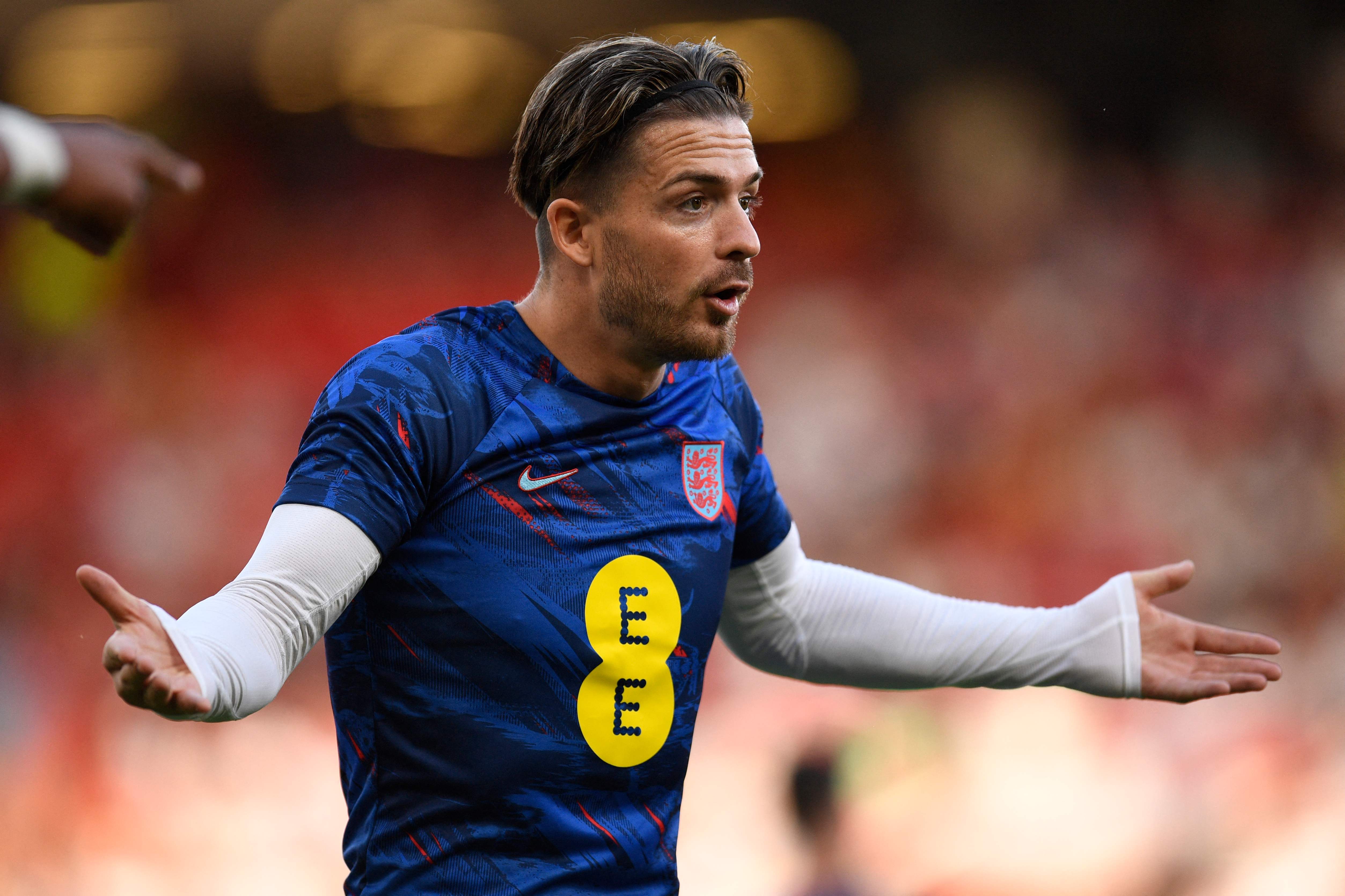 Gelandang timnas Inggris Jack Grealish