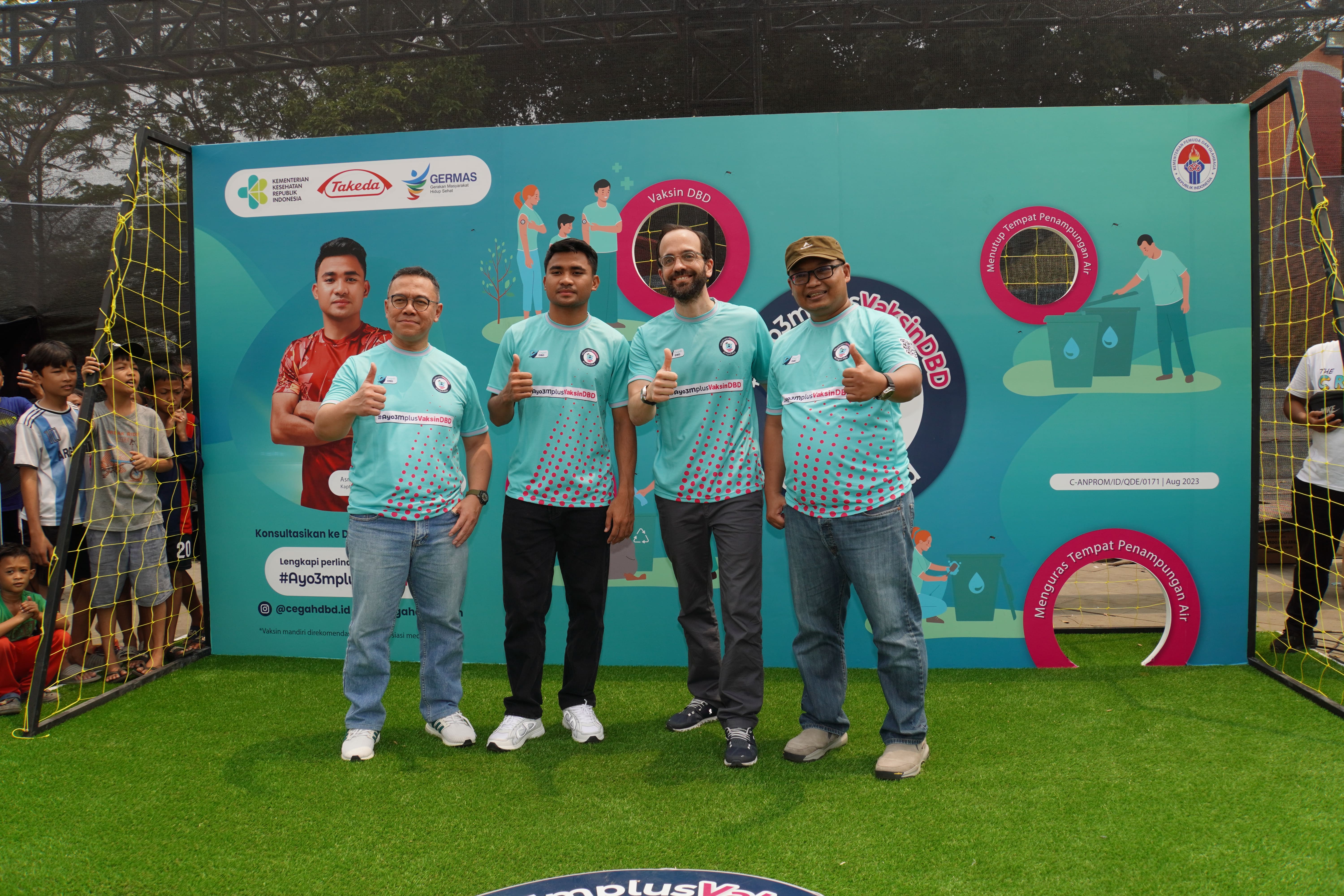 Edukasi pencegahan DBD di momen peringatan Haornas