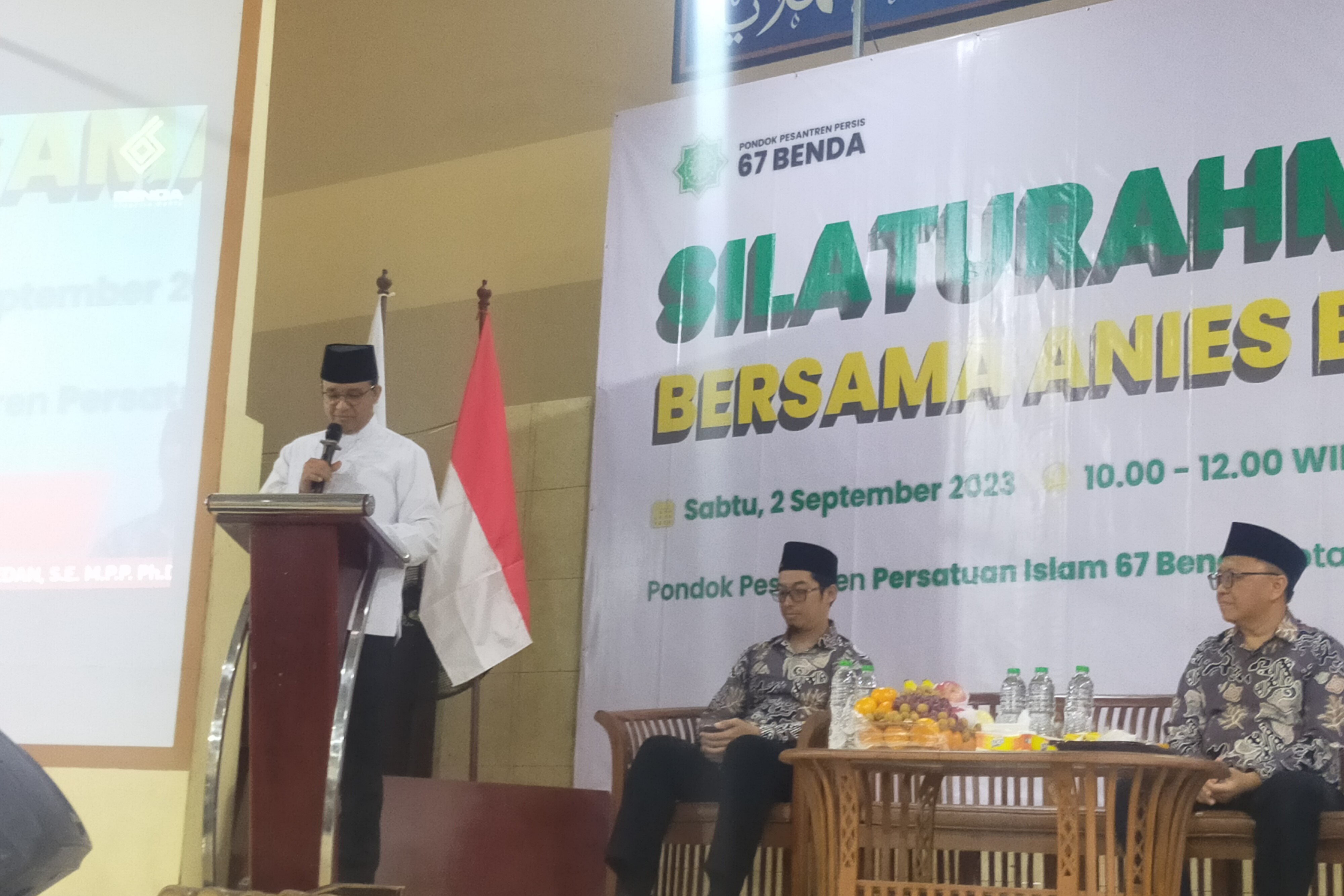 Anies Berikan Ceramah Kebangsaan di Ponpes Persis Tasikmalaya