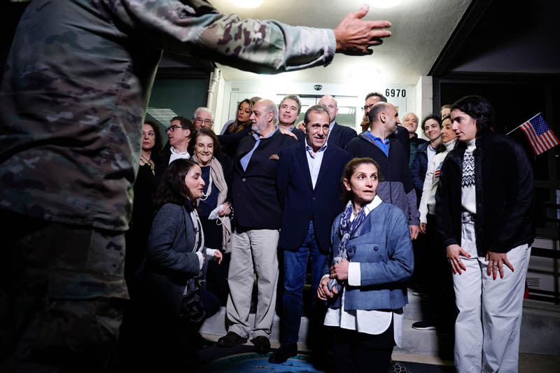 5 Warga Amerika yang Dibebaskan Iran Tiba di AS