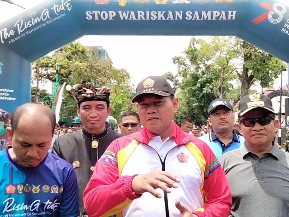 The Rising Tide A Resonance 2023 melanjutkan etape 2 dari Medan sampai Padang yang dilepas oleh Panglima TNI Laksamana Yudo Margono.