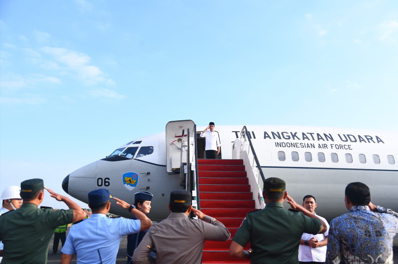 Bertolak ke Penajem Paser Utara, Presiden akan Lakukan Groundbreaking Hotel IKN