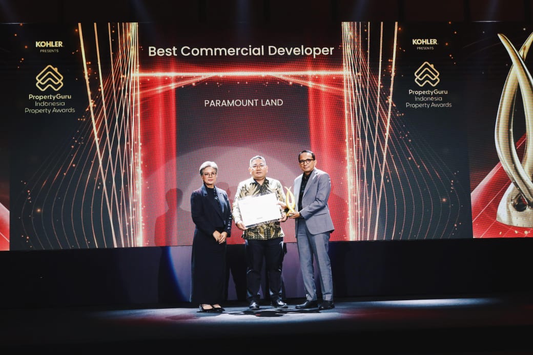 Penghargaan untuk Paramount Land di ajang propertyGuru Indonesia Property Awards 2023