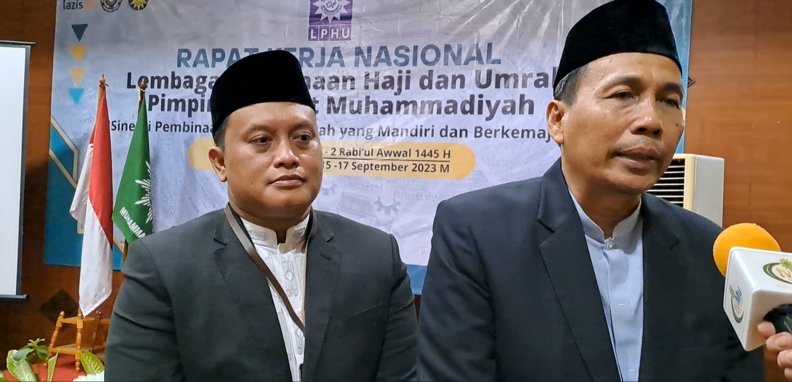 Ketua LPHU PP Muhammadiyah H Muhammad Ziyad di sela-sela rakernas di Jakarta.