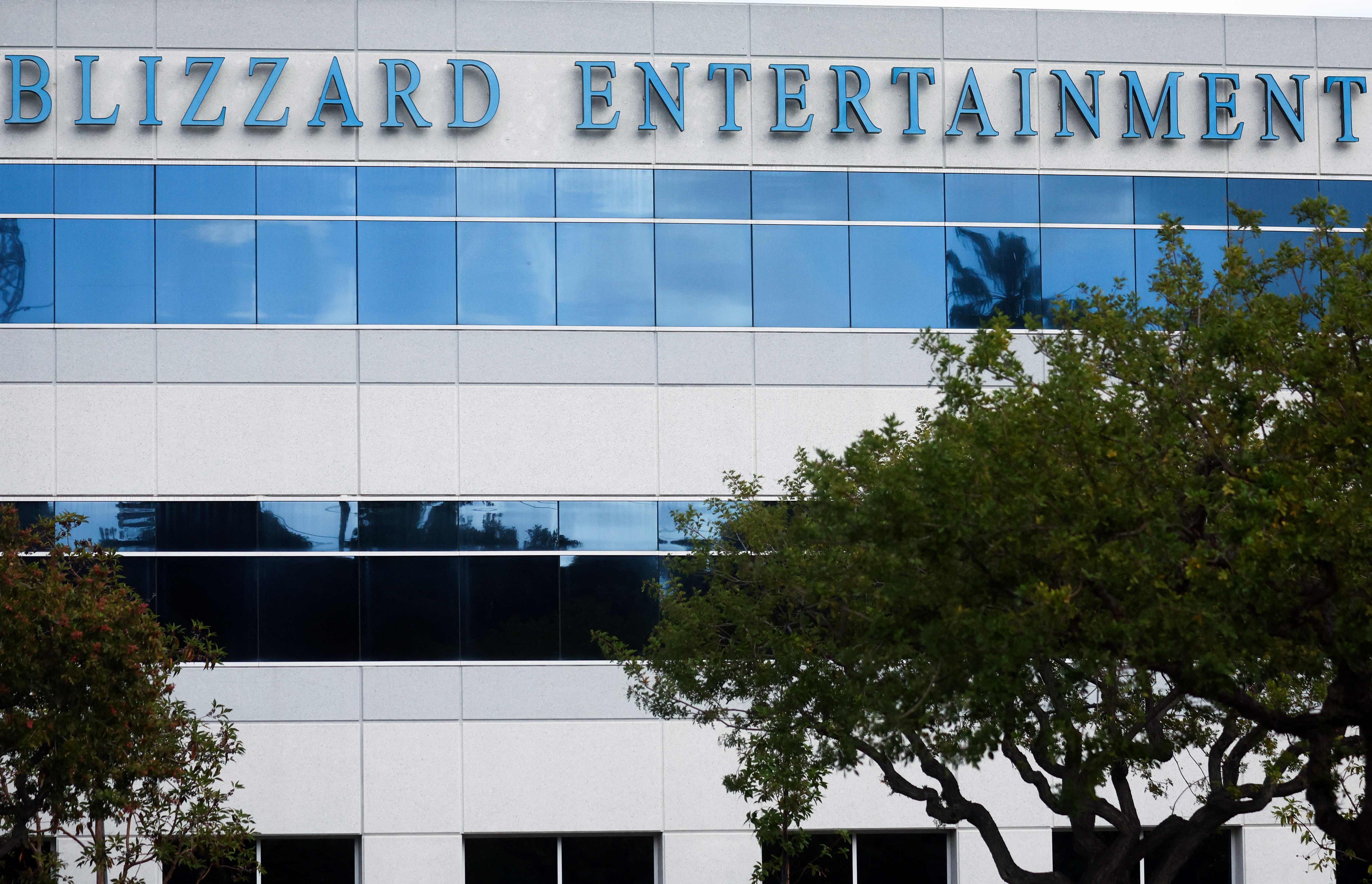 Gedung Blizzard Entertainment di Irvine, California. 