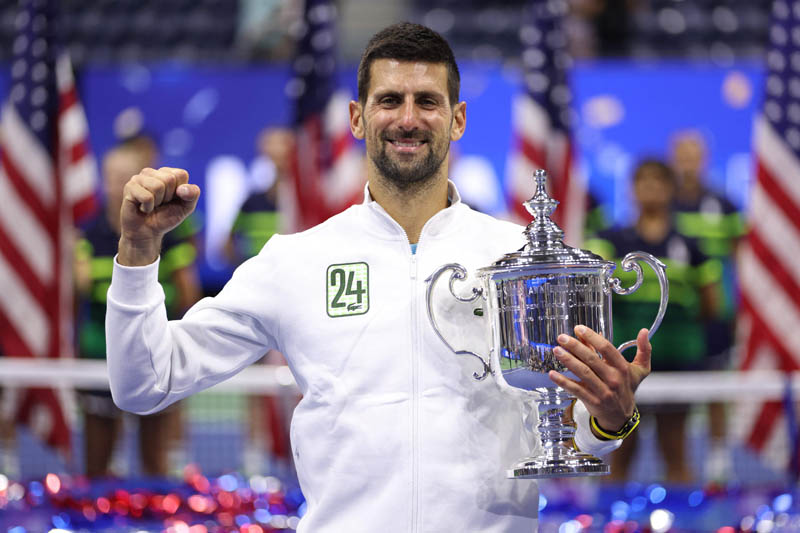 Tundukan Daniil Medvedev, Novak Djokovic berhasil merebut gelar keempatnya di AS Terbuka dan gelar Grand Slam ke-24.