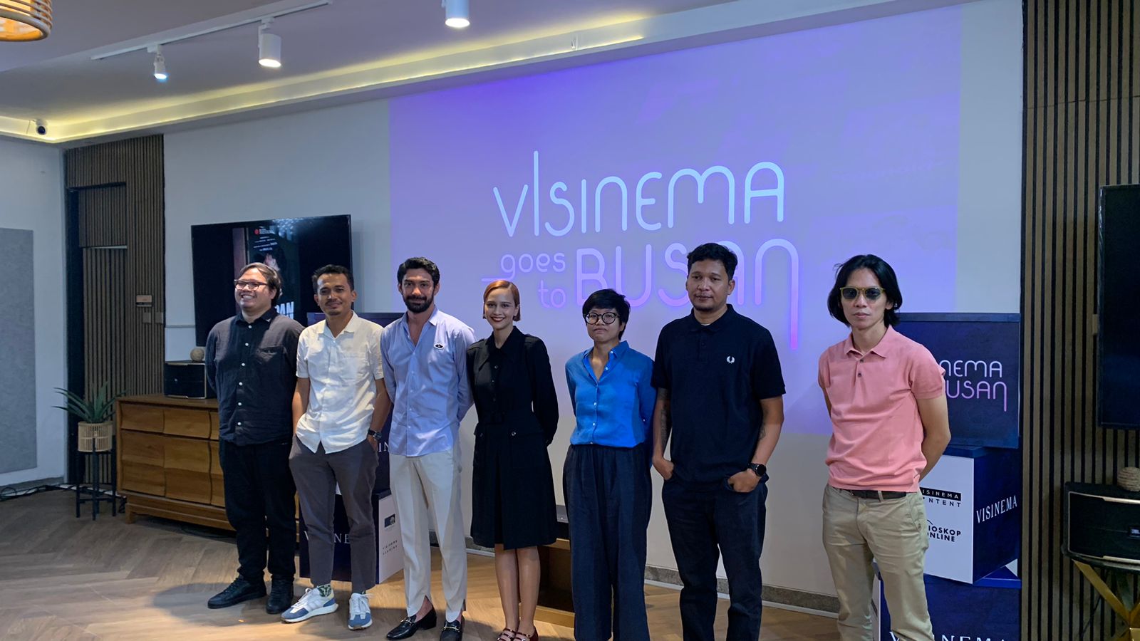 Sutradara dan para pemeran film Gaspar